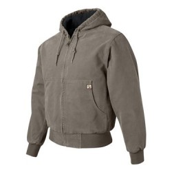 Cheyenne Boulder Cloth™ Hooded Jacket with Tricot Quilt Lining
