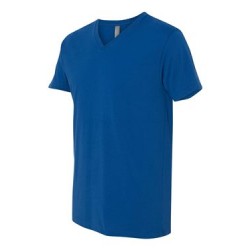 Premium Fitted Sueded V-Neck T-Shirt