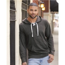 Jersey Sport Lace Hooded Pullover
