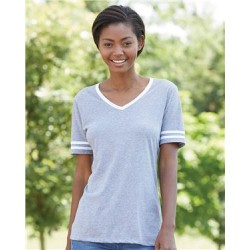 Women's Varsity Triblend V-Neck T-Shirt