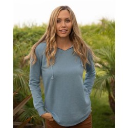 Women’s Lightweight California Wave Wash Hooded Sweatshirt